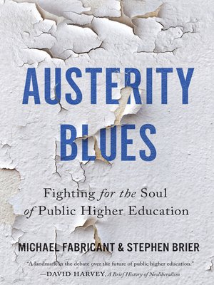 cover image of Austerity Blues